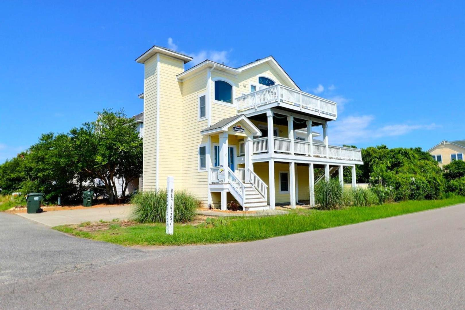 1675 A Shore Thing 2 Min Walk To Beach Access Corolla Bagian luar foto